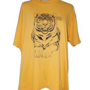 Yellow Bengal Tiger Single Stitch Graphic Tee from 1994